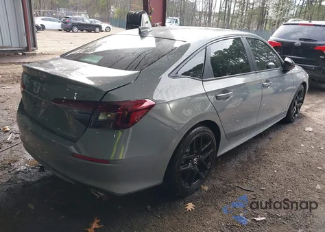 2025 Honda Civic Sport z USA, uszkodzony, nr VIN 2HGFE2F53SH569192